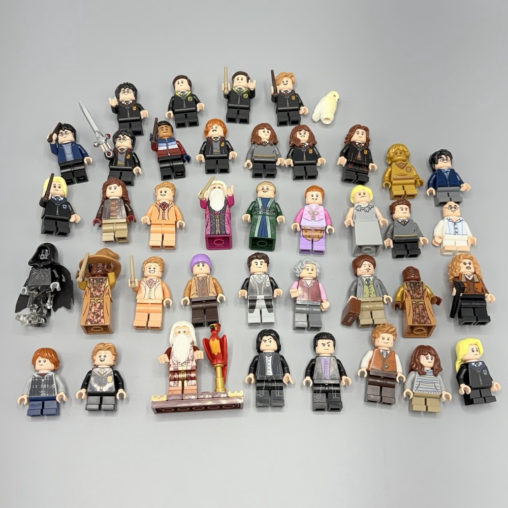 LEGO Minifigure Lot of Figures Assorted Harry Potter 42 Pieces